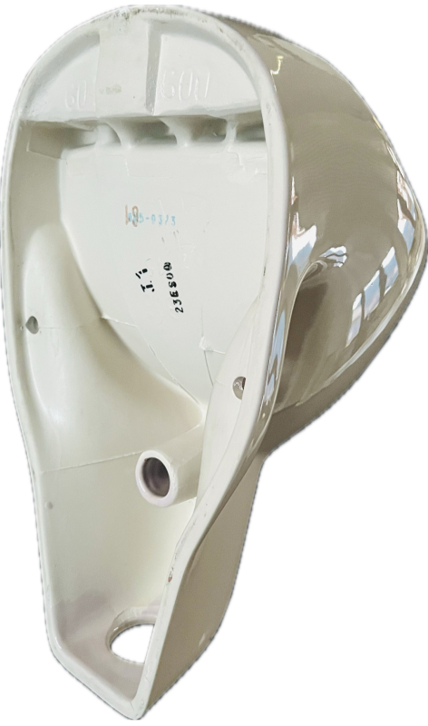 NOVOBOCH Urinal Pissoir Zulauf von oben Bahamabeige