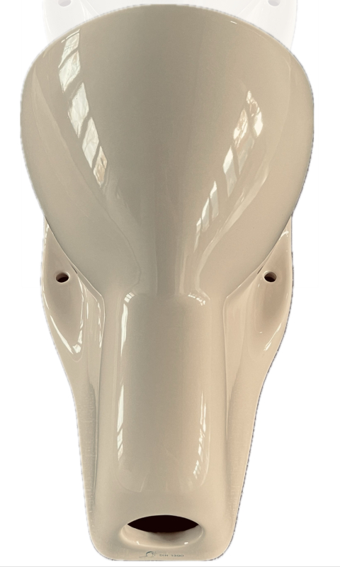 NOVOBOCH Urinal Pissoir Zulauf von Hinten Bahamabeige