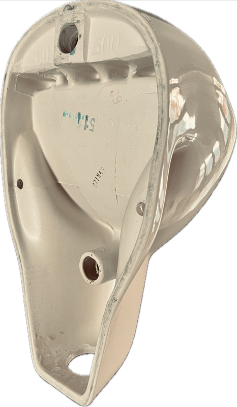 NOVOBOCH Urinal Pissoir Zulauf von Hinten Bahamabeige