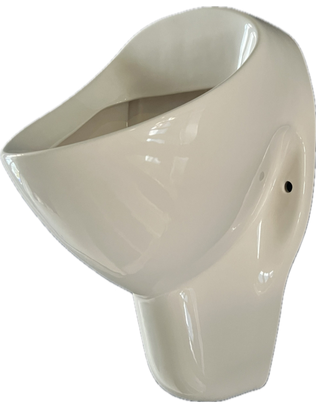 NOVOBOCH Urinal Pissoir Zulauf von oben Pergamon