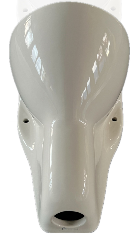 NOVOBOCH Urinal Pissoir Zulauf von oben Pergamon