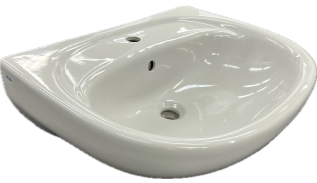 Keramag Delta Fondo 60 x 45 cm Waschtisch Waschbecken Manhattan Grau