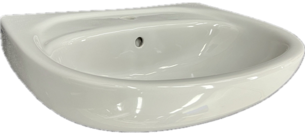 Keramag Delta Fondo 60 x 45 cm Waschtisch Waschbecken Manhattan Grau