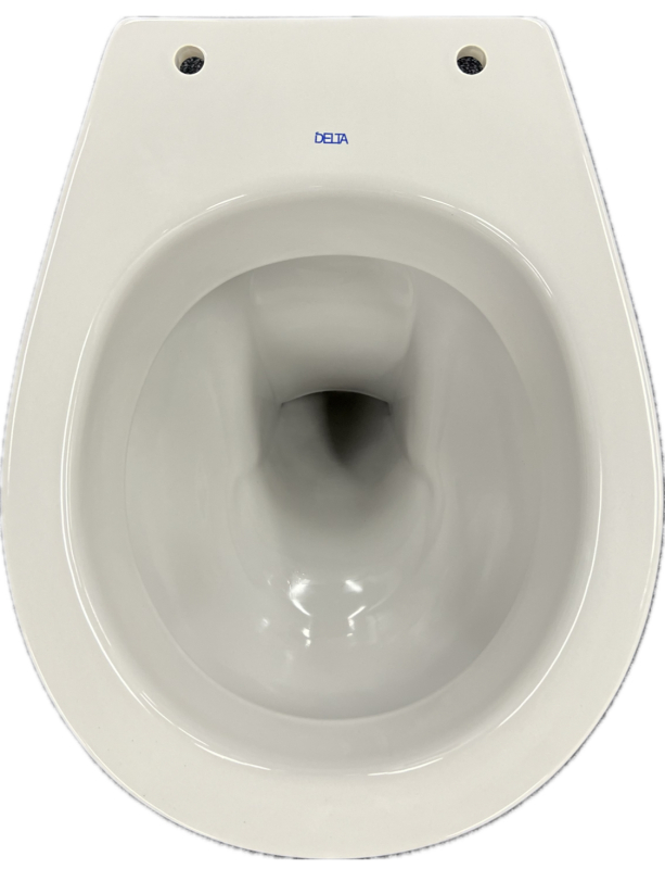 Keramag Delta Fondo Stand-WC Abfluss Abgang Boden Manhattan Grau