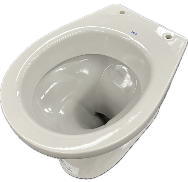 Keramag Delta Fondo Stand-WC Abfluss Abgang Boden Manhattan Grau