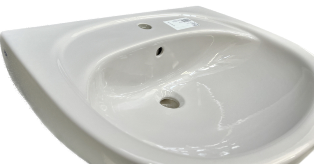 Keramag Fondo 65 x 48 cm Waschtisch Waschbecken Manhattan Grau