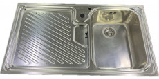 SUTER Ideal IS90 stainless steel sink 90 x 50 cm B-R