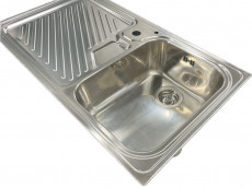 SUTER Ideal IS90 stainless steel sink 90 x 50 cm B-R