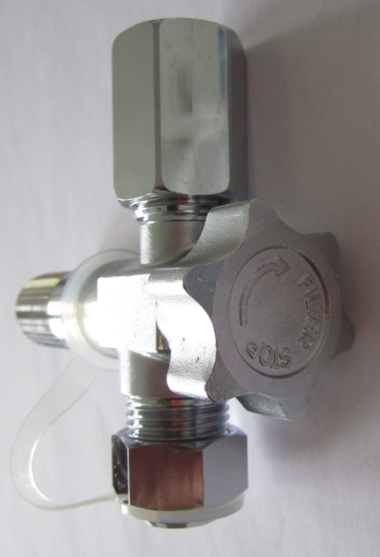 KWC Eckventil Eck Ventil Eckregulierventil 1/2  x 15 mm Chrom