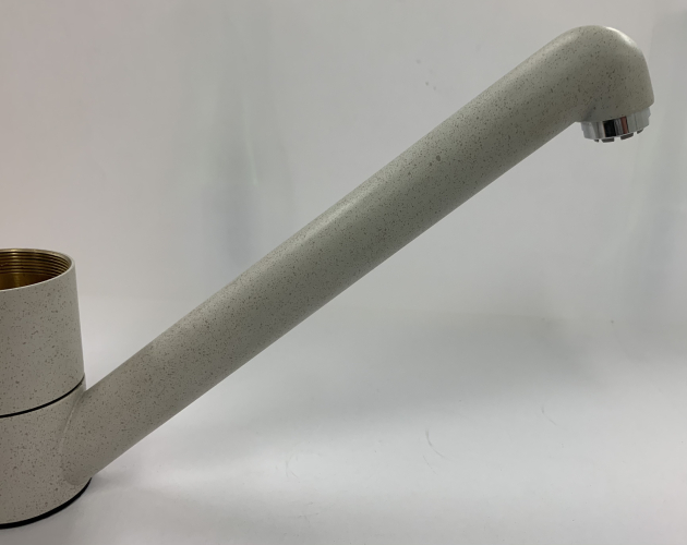 RIEBER Riemix Classic fester Auslauf / Wasserhahn für die Küchenarmatur Sierra/Polar