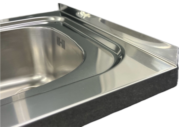 FRANKE Auflage-Spüle 50x50 cm Gastronomie Gastro Modul-Spüle Spülbecken Edelstahl