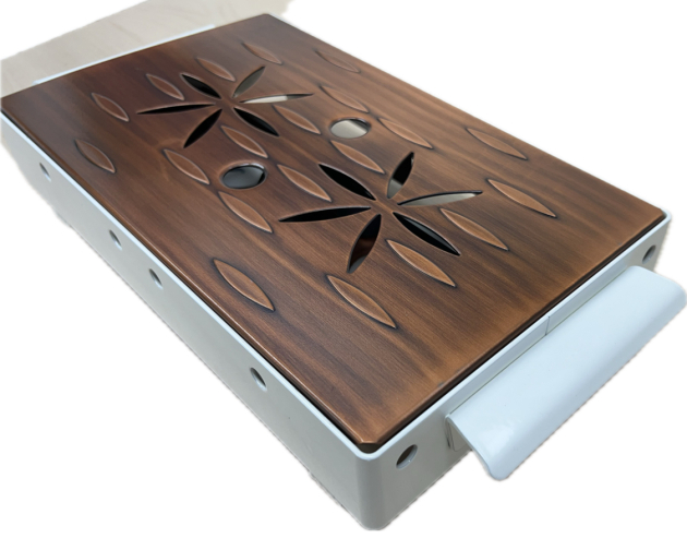 VERKUPFERT Wärmeplatte Warmhalteplatte Speisewärmer Speisenwärme Essenwärmer