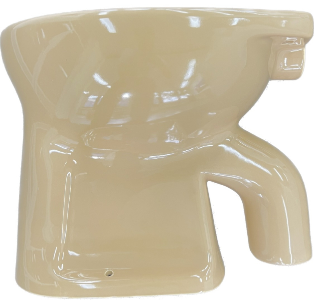 SPHINX Stand-WC Abfluss Abgang Boden WC BRAUN CAMEL CARAMEL