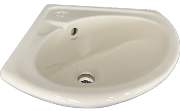 NOVO-BOCH Eck-Handwaschbecken Eck-Waschtisch PERGAMON 32 cm