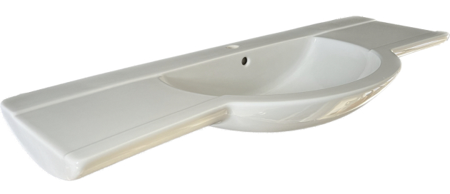 IDEAL STANDARD Aramis Waschbecken Waschtisch WEISS 130 x 56,5 cm