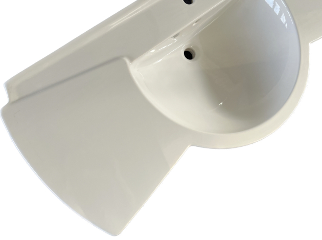 IDEAL STANDARD Castelli Waschbecken Waschtisch WEISS 130 x 57,5 cm