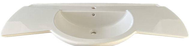 IDEAL STANDARD Castelli Waschbecken Waschtisch WEISS 130 x 57,5 cm