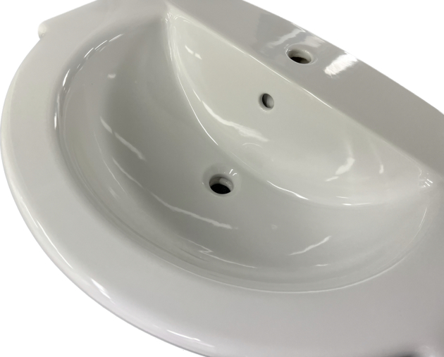 IDEAL STANDARD SIENA Waschbecken Waschtisch 115 x 54 cm links Schnittkante WEISS