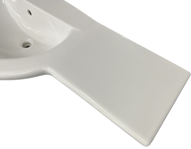 IDEAL STANDARD SIENA Waschbecken Waschtisch 115 x 54 cm links Schnittkante WEISS