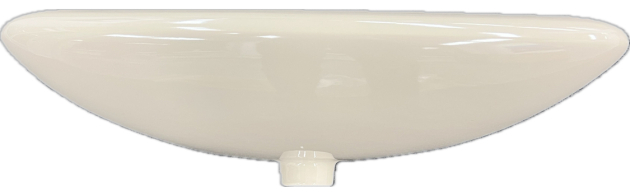 NOVO-BOCH Waschbecken Waschtisch 2-Ton Beige/Weiss 66 x 55 cm