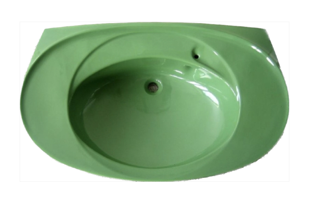 VILLEROY & BOCH Waschbecken Waschtisch 101 x 62 cm OASIS-GRÜN