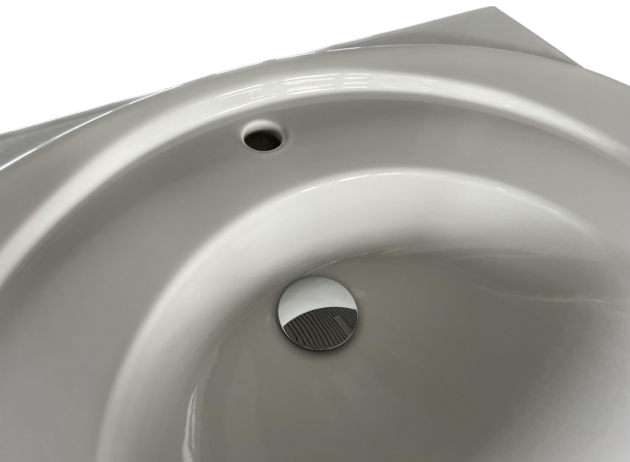 IDEAL STANDARD Waschbecken Waschtisch Cresta 85 x 62 cm WEISS