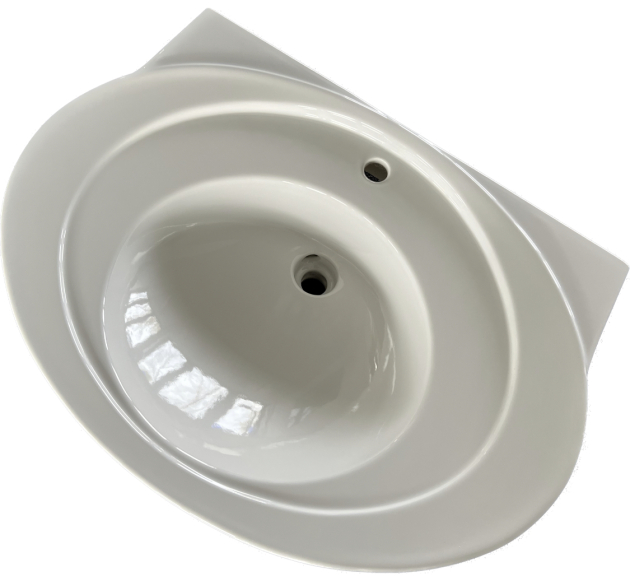 IDEAL STANDARD Waschbecken Waschtisch Cresta 85 x 62 cm WEISS