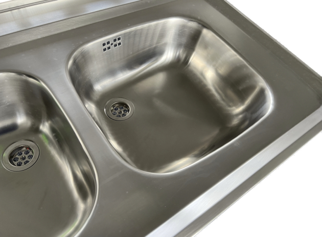 BLANCO Auflage-Spüle Doppelbecken ZS 100x60 cm Edelstahl Küchenspüle Spülbecken 2 Becken