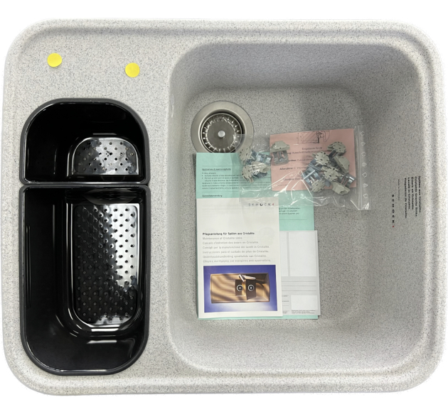 SCHOCK Classic N-150 Einbau-Spüle Montana-Grau 60x50 cm