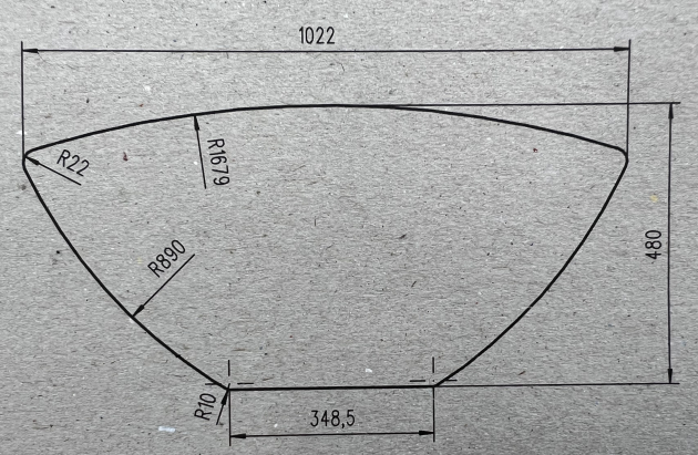 RIEBER Tenor EL Eck-Spüle Graphit-Schwarz-Granit 104,5x50 cm