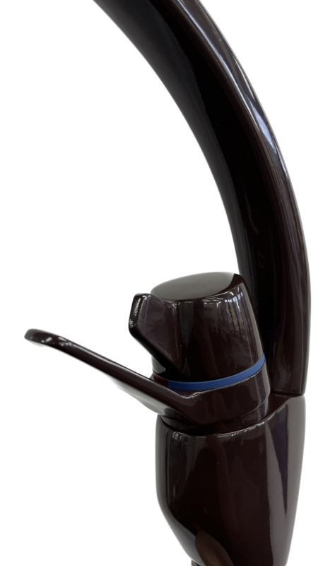 EGRO Küchenarmatur Spültischarmatur Mocca Braun Einhebel Armatur