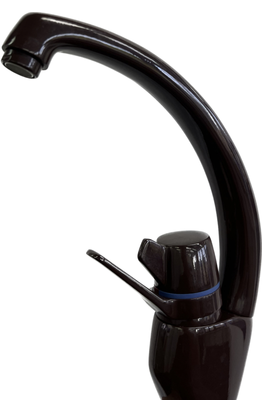 EGRO Küchenarmatur Spültischarmatur Mocca Braun Einhebel Armatur