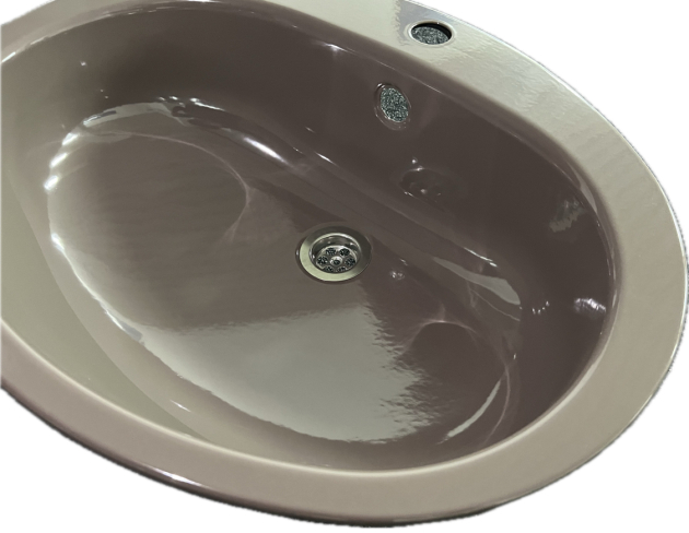 FRANKE Lady ovales Einbau-Waschbecken BALIBRAUN 58x45 cm