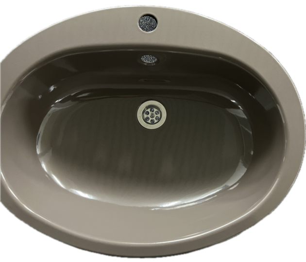 FRANKE Lady ovales Einbau-Waschbecken BALIBRAUN 58x45 cm