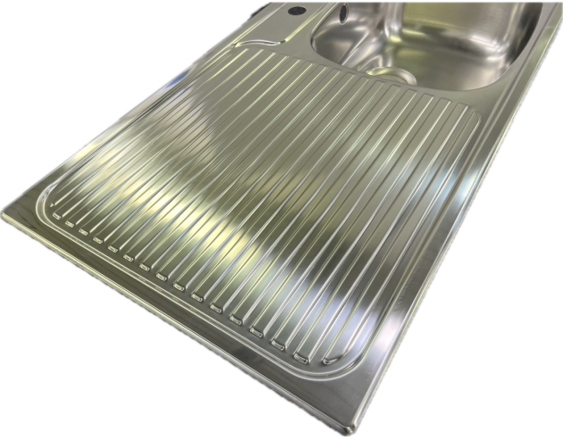 BLANCO EES 10x5 97,5 x 49 cm GB Spüle Einbauspüle Küchenspüle Edelstahl Becken-Rechts