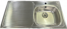 BLANCO EES 10x5 97,5 x 49 cm Spüle Einbauspüle Küchenspüle Edelstahl Becken-Rechts