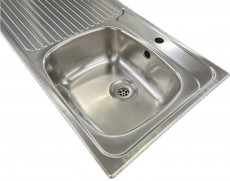 BLANCO kitchen sink stainless steel 97,5x49cm