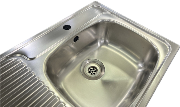 BLANCO EES 10x5 97,5 x 49 cm Spüle Einbauspüle Küchenspüle Edelstahl Becken-Rechts