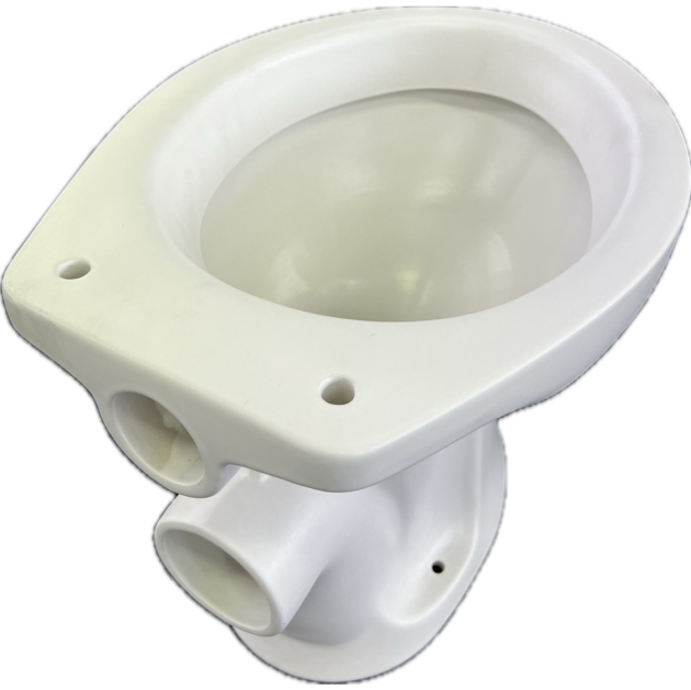 NOVO-BOCH Stand-WC Edelweiss Weiß-Matt Tiefspüler Toilette