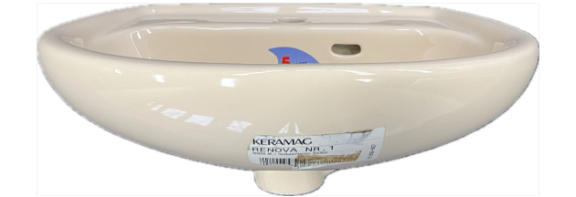 KERAMAG Renova Nr.1 Handwaschbecken Waschbecken 50 x 36 cm Natura