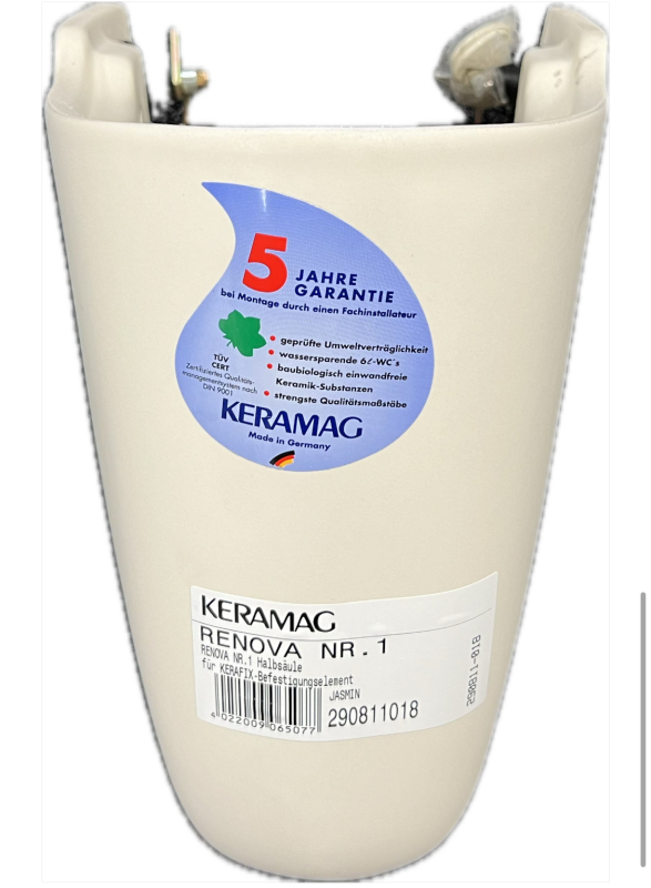 KERAMAG Renova Nr.1 Halbsäule Jasmin für Waschbecken 290811-018