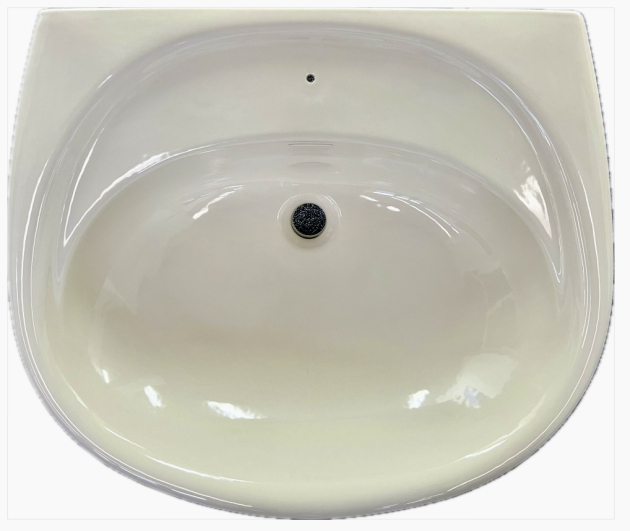 NOVO-BOCH Waschbecken Waschtisch Ivory Elfenbein 60 x 52 cm