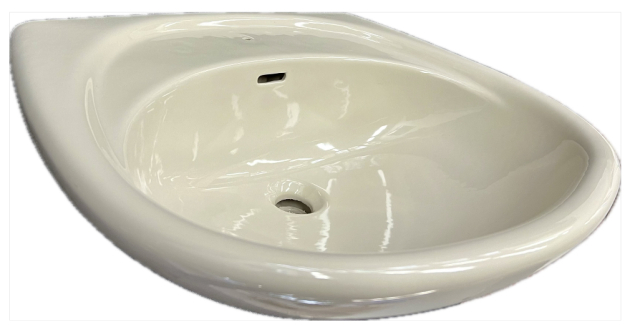 NOVO-BOCH Waschbecken Waschtisch Ivory Elfenbein 60 x 52 cm