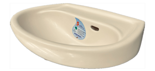 KERAMAG Renova Nr. 1 Möbel-Handwaschbecken 45 x 33 cm ohne Hahnloch Jasmin