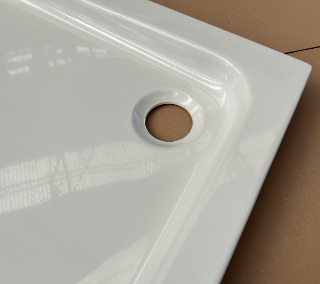 IDEAL STANDARD Duschwanne Dusche Duschtasse Top Viertelkreis 100 cm ÄGÄIS