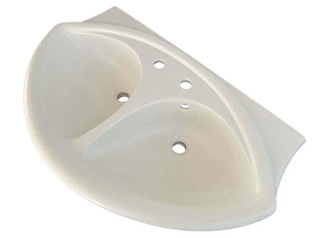 IDEAL STANDARD Esprit Doppelwaschbecken Doppelwaschtisch Waschbecken EDELWEISS 93,5 x 56 cm