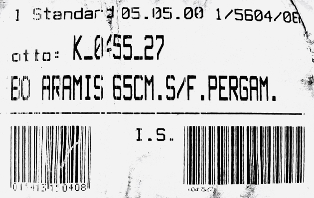 IDEAL STANDARD Aramis Waschbecken / Waschtisch PERGAMON 65 cm