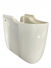 GEBERIT KERAMAG Halbsäule Weiß für Waschbecken Elbe 60cm und 65cm