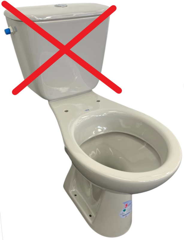 GEBERIT KERAMAG Fondo Stand-WC-Kombination Combi-WC 46cm Manhattan Grau ohne Spülkasten