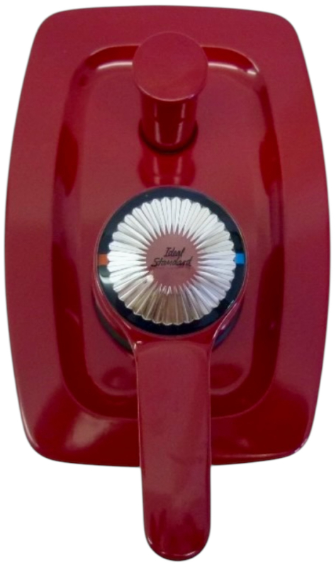 Bausatz 2 - Ceramix Junior Oberteile Unterputz-Wannenarmatur Rot